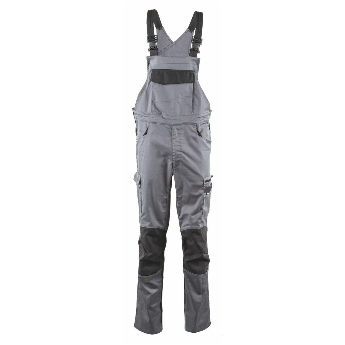 Hängselbyxa Industri grå/svart