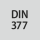 Norm: DIN 377