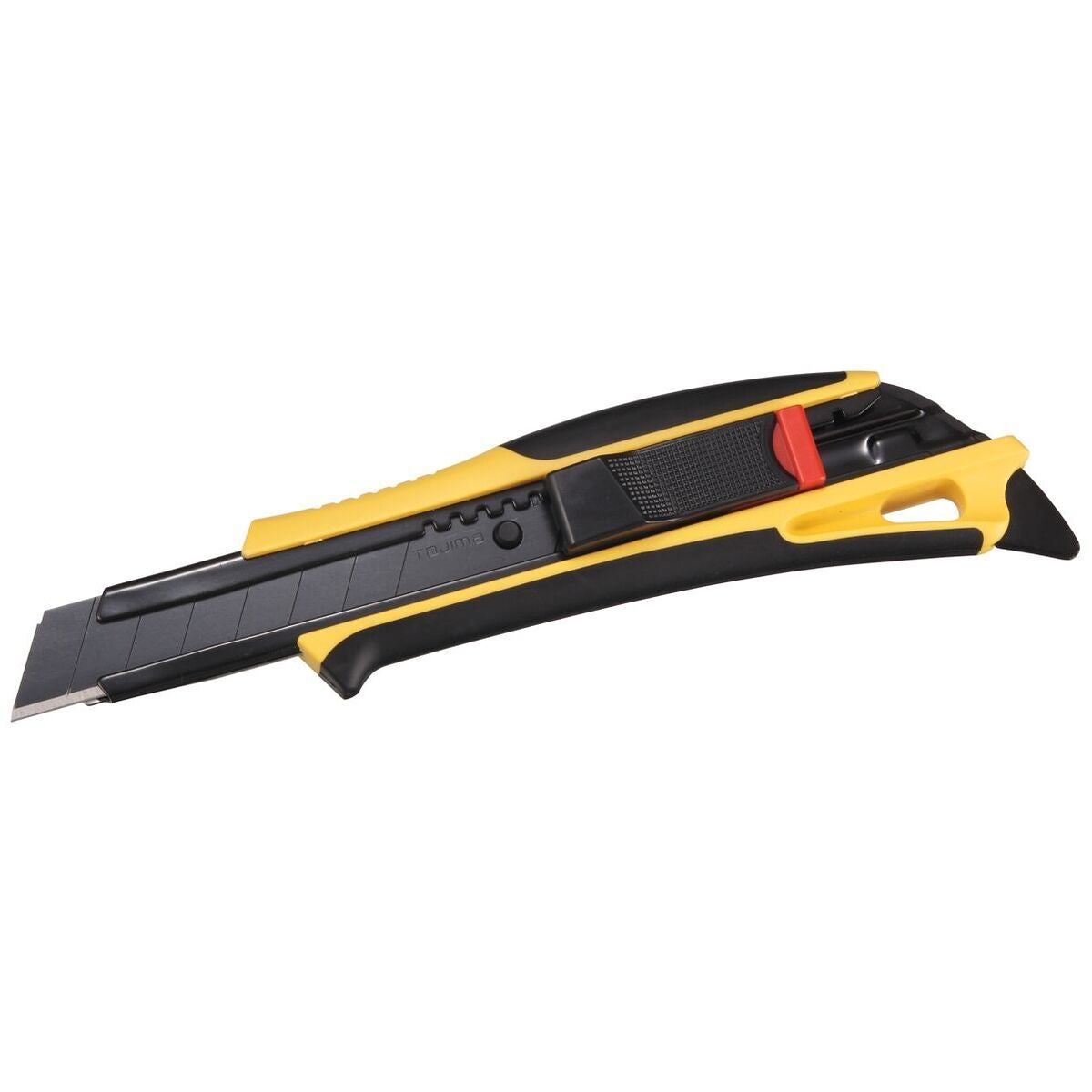 Säkerhets-kutterkniv QuickBack™ med 2K-grepp och arbetsspets, med 1 brytblad Razar Black 18 mm
