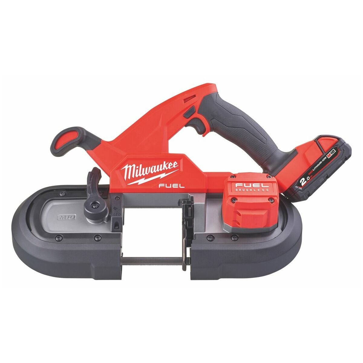 Sladdlös, kompakt bandsåg