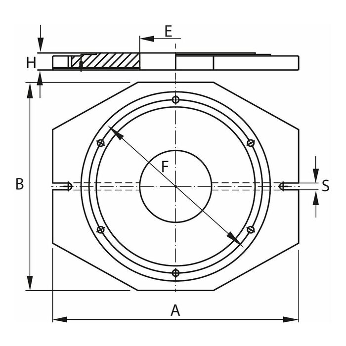 Grundplatta 200 mm