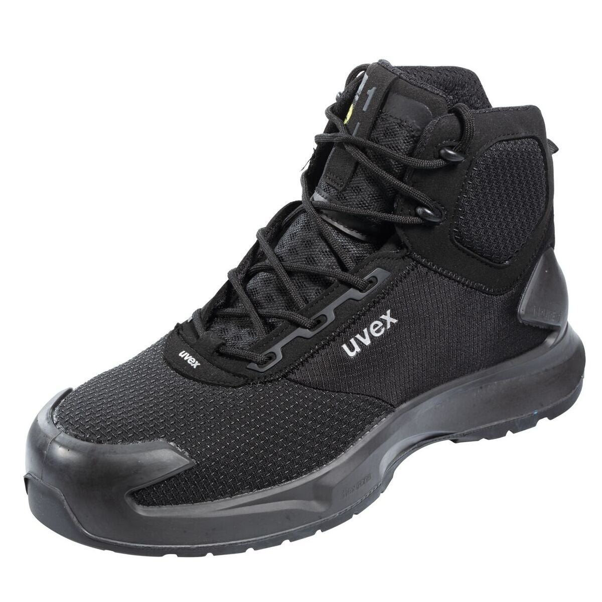 Snörkänga svart/röd uvex 1 x-craft pro, S1PL