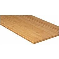 GARANT GreenPlus arbetsskiva, tjocklek 25 mm av krysslimmad bambu djup 750 mm