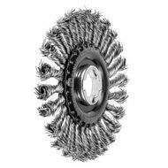 Rundborste X-LOCK, rostfri ståltråd 0,50 mm