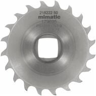Sågblad PolySAW-G Bredd a<sub>p</sub> = 1 mm TiAlN