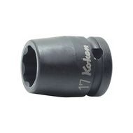 IMPACT skruvdragarhylsa sexkant, 1/2 tum Surface Drive 19 mm