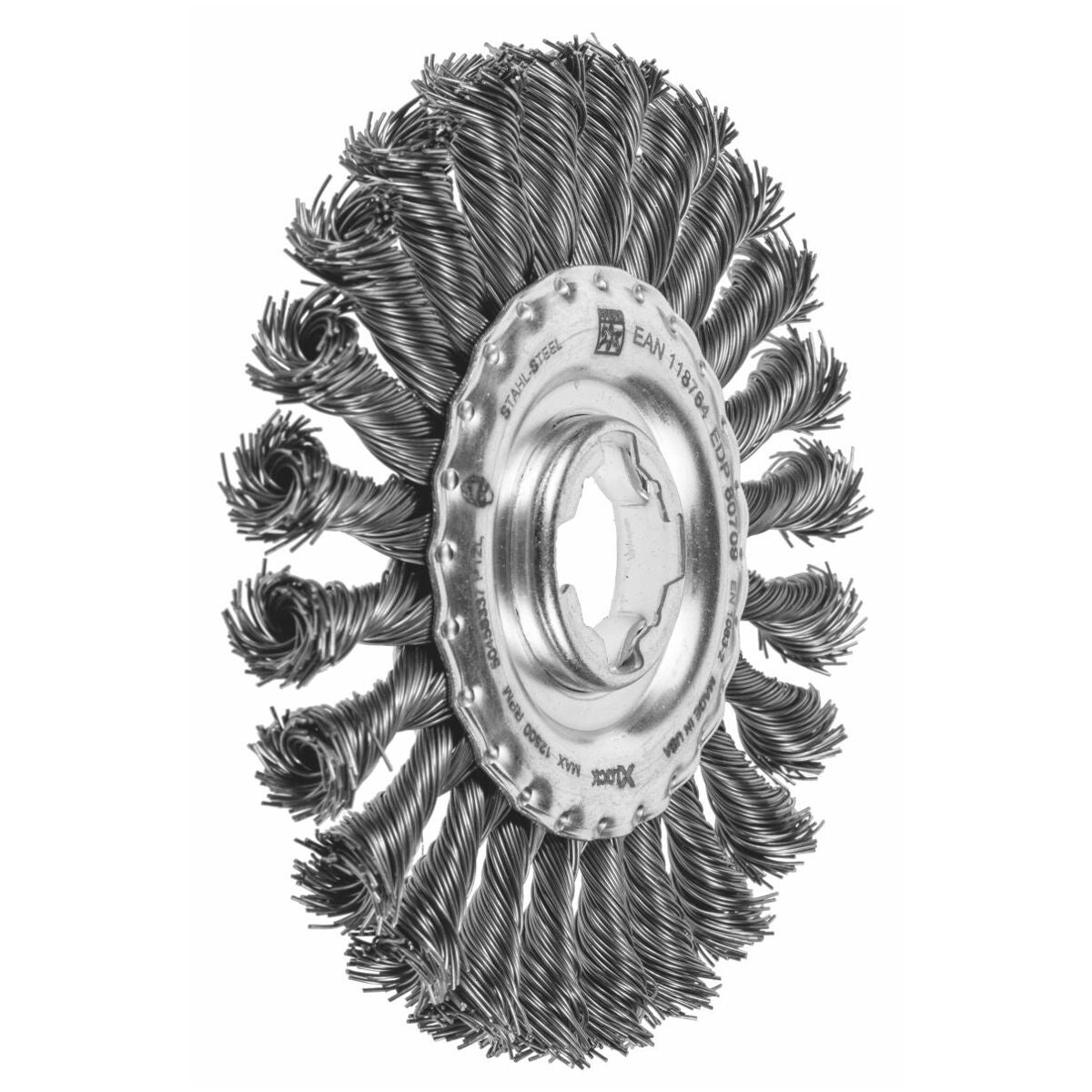 Rundborste X-LOCK, ståltråd 0,50 mm