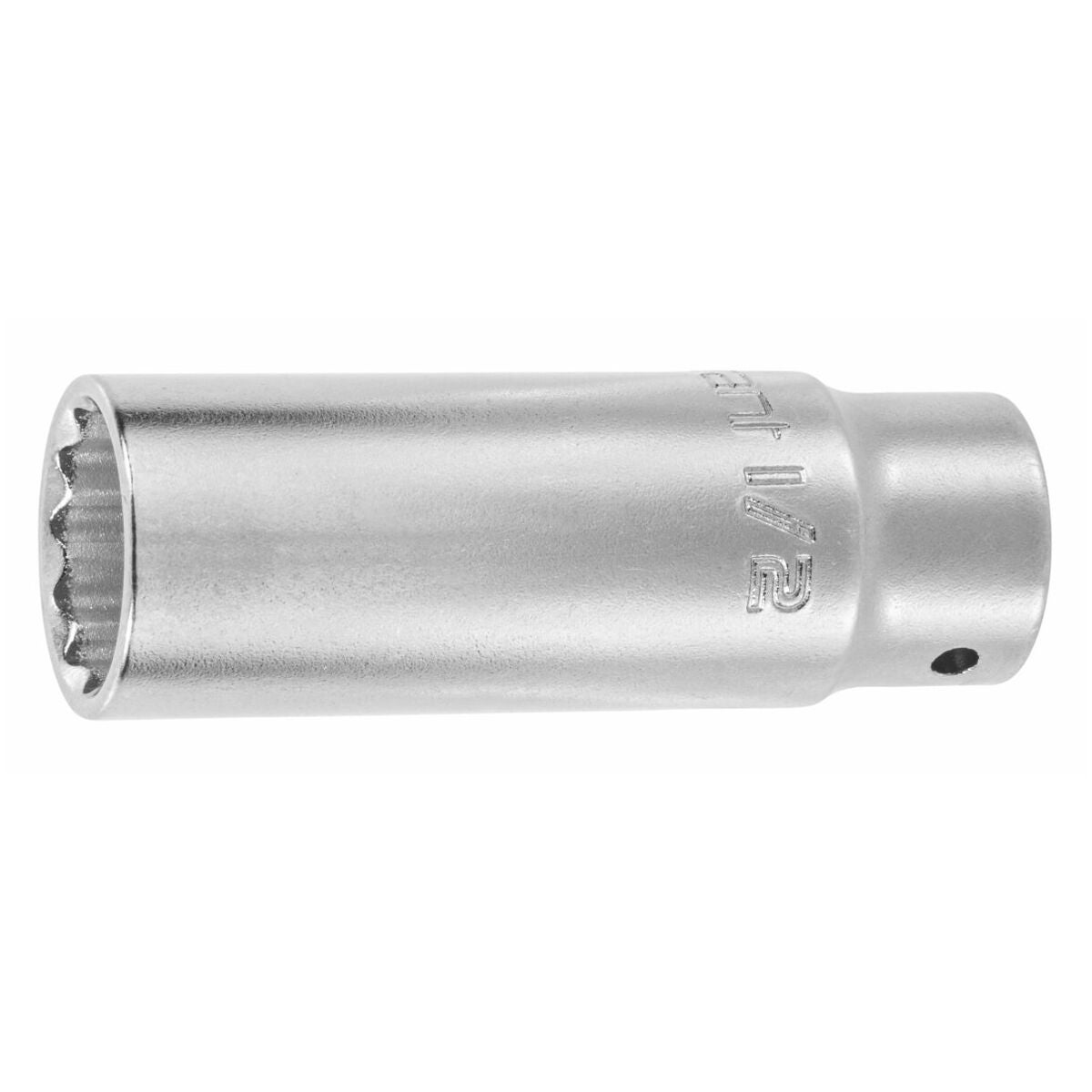 12-kantinsats 1/4 tum, lång utförande med tumdimensioner