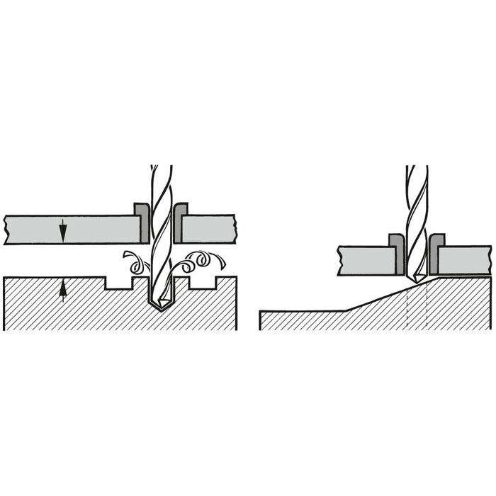 Djuphålsborr HSS-E 1,1 mm