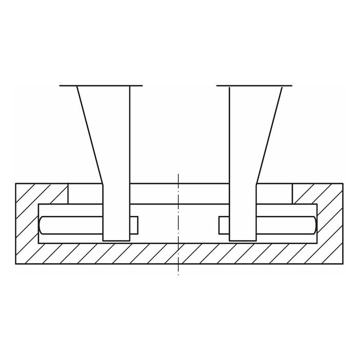 Sats med digitalt universalskjutmått IP 67 200 mm