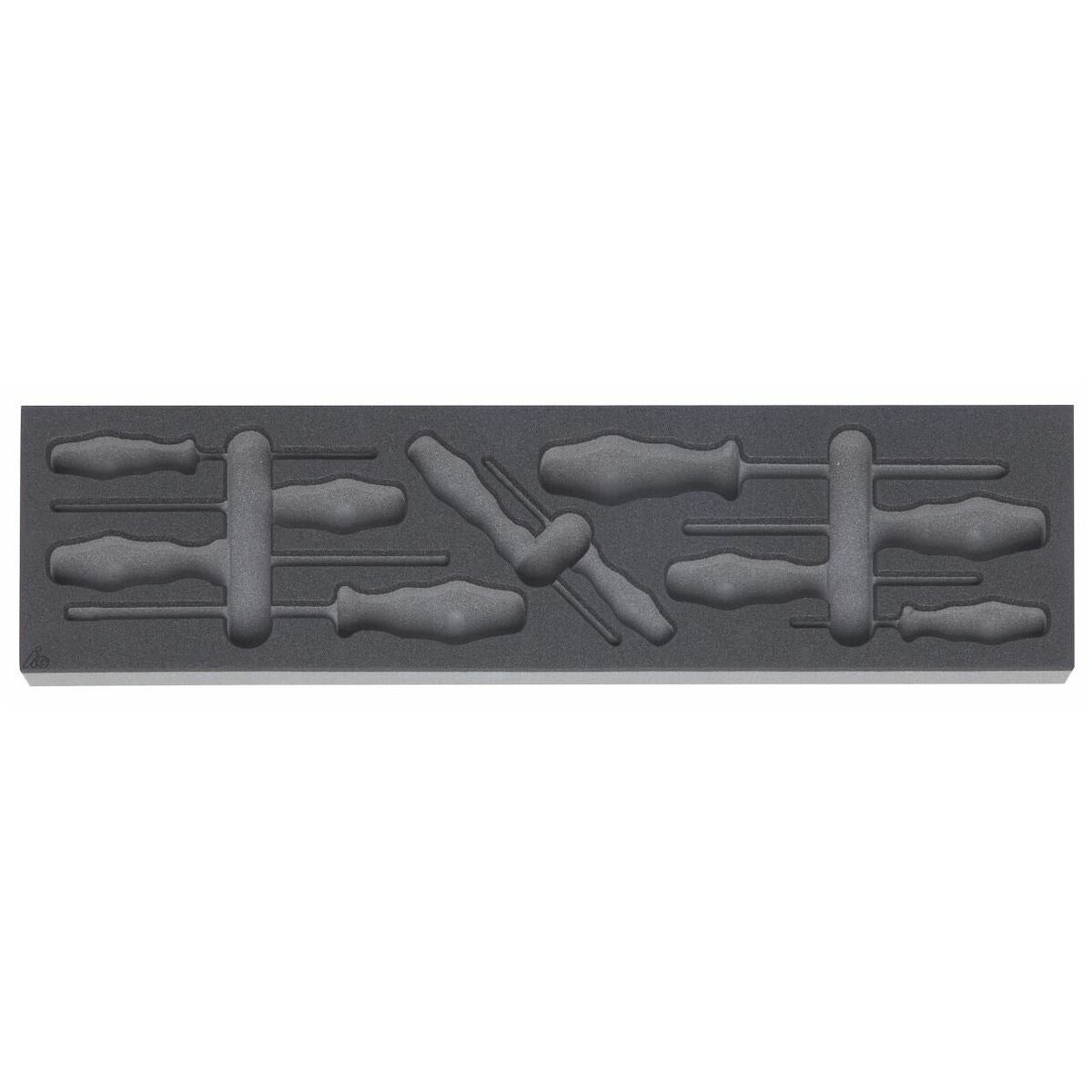 Cellplastinsats för verktygssatser 953370