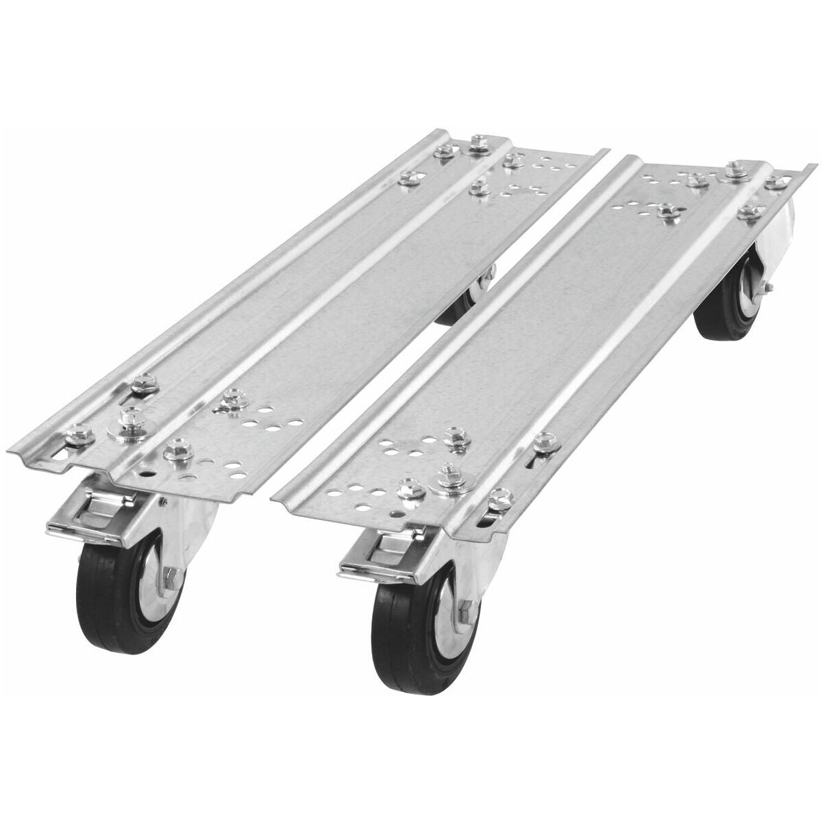 Hjulstativ, par, för rullbart lådskåp Skjutriktning lådfront