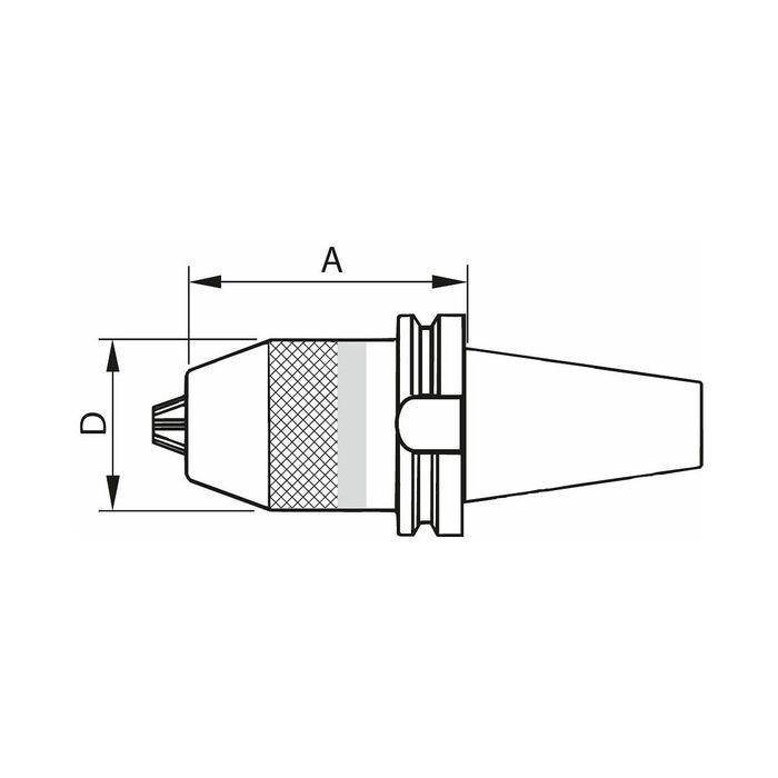 Borrchuckar Form A 2,5-16 mm