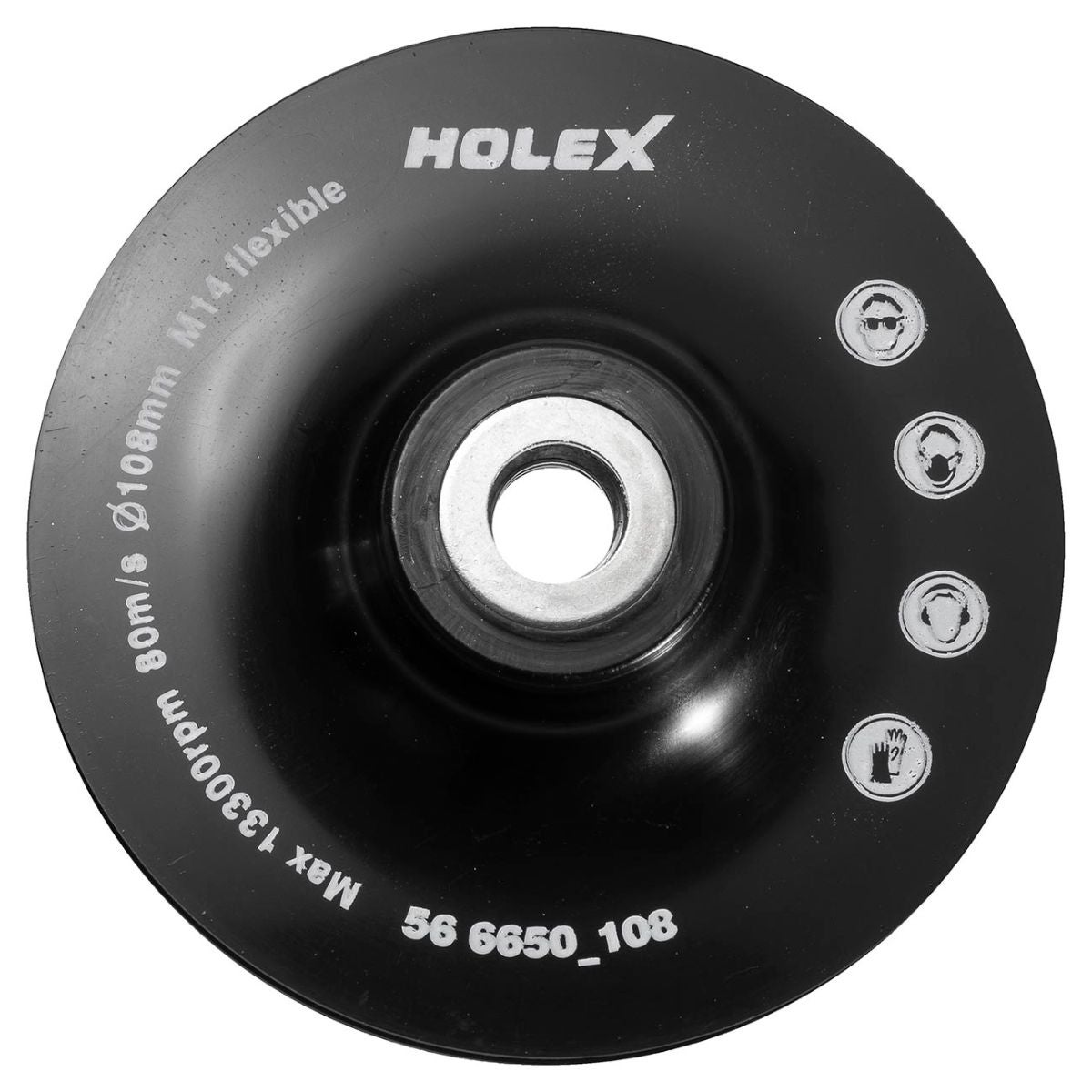 ISO-stödrondell flexibel/slät