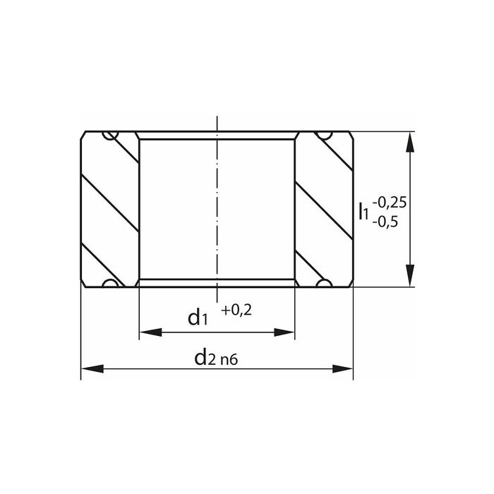 Flytande hylsa 20X20 mm