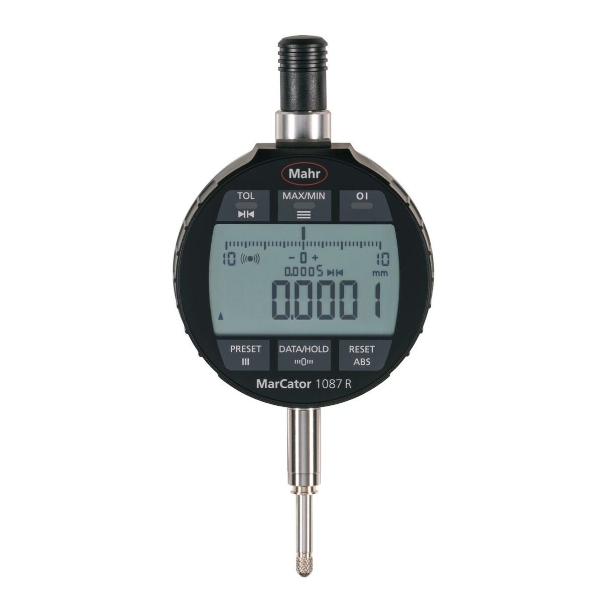 Digitalt mätur med pekmanövrering och i-wi Avläsning 0,0001 mm 12,5 mm