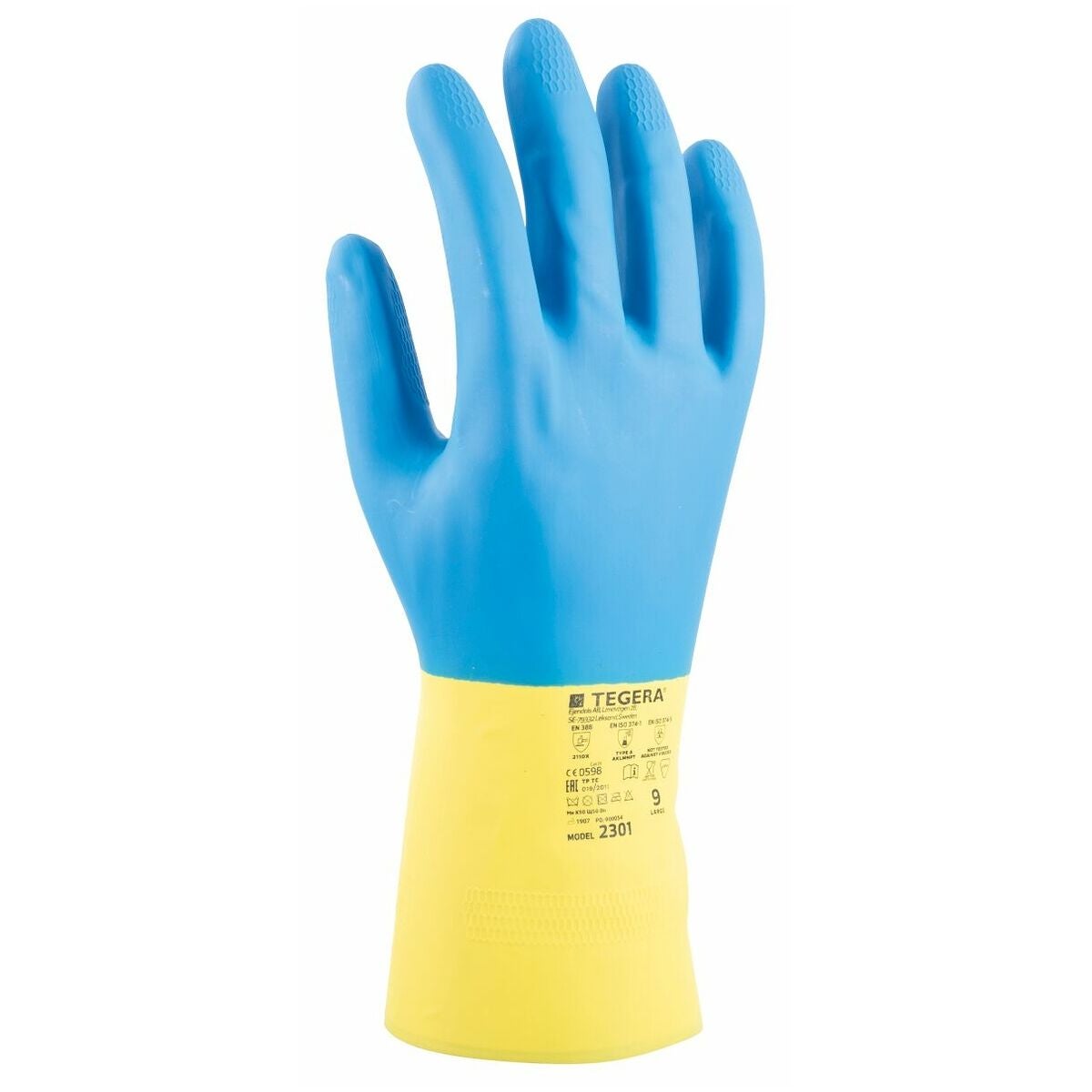 Kemikalieskyddshandske, par Tegera® 2301