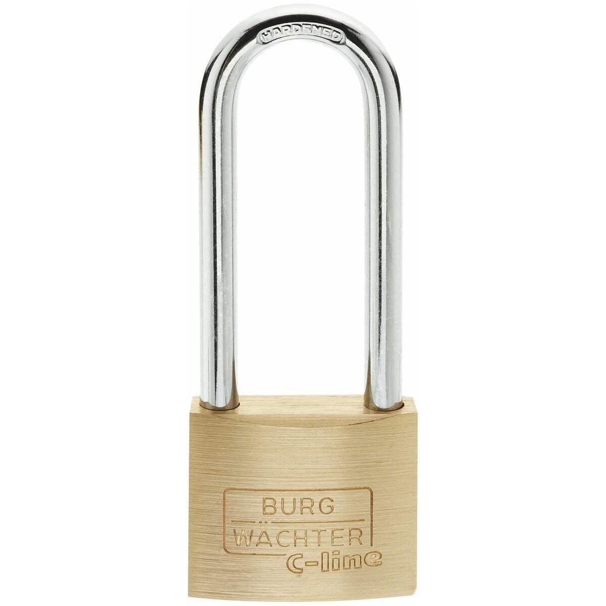 Cylinderlås med hög bygel olika låsegenskaper 40 mm