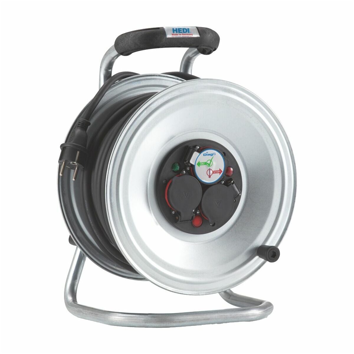 Kabelvinda av stålplåt för F, B, PL och CZ