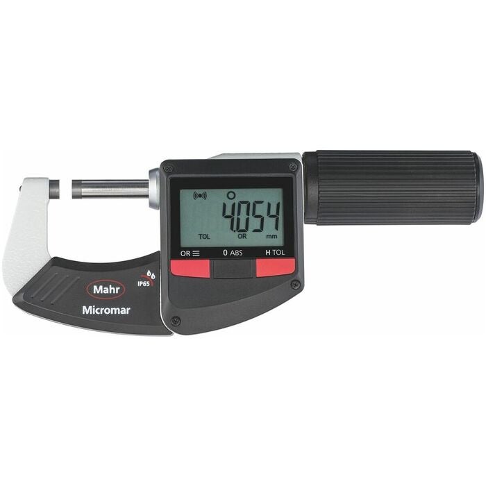 Digital bygelmikrometer med skjutspindel, i-wi 0-25 mm