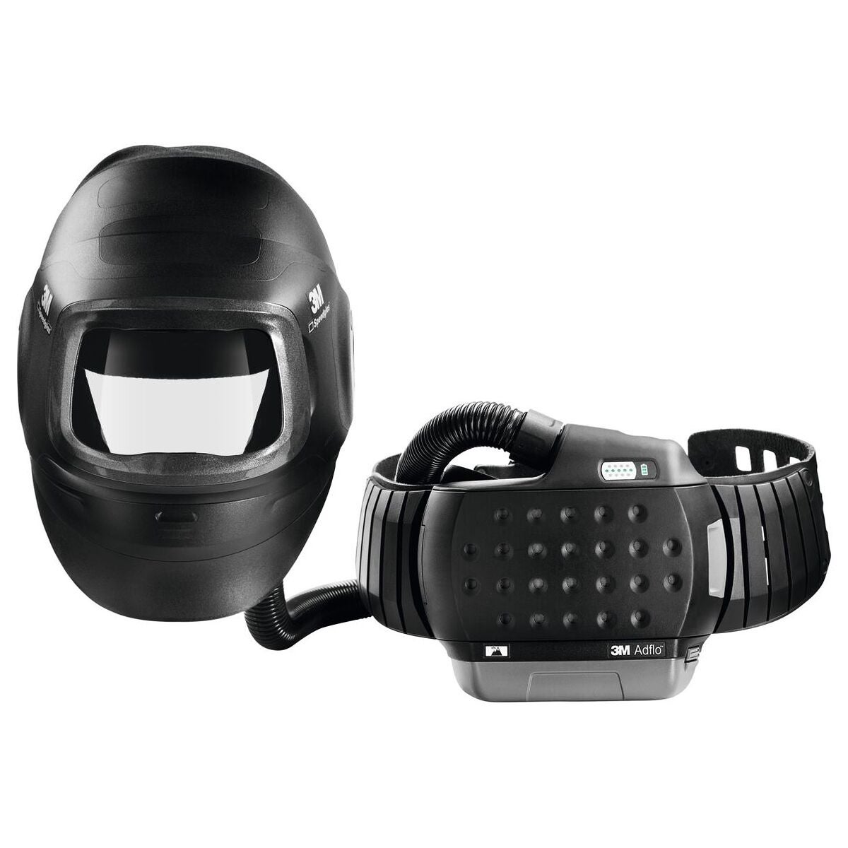 Automatiksvetsmask med andningsskydd med fläktsystem 3M™ Speedglas™ 9100 G5-01-VC med Adflo™ SET