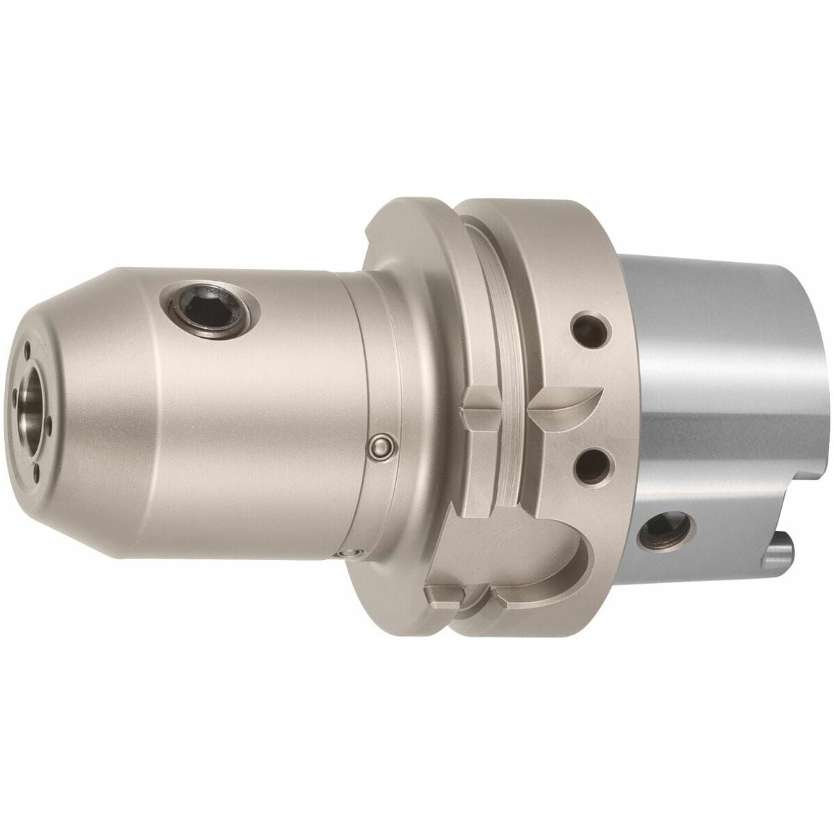 Weldonhållare med kylkanalhål, förnicklad HSK-A 63 kort