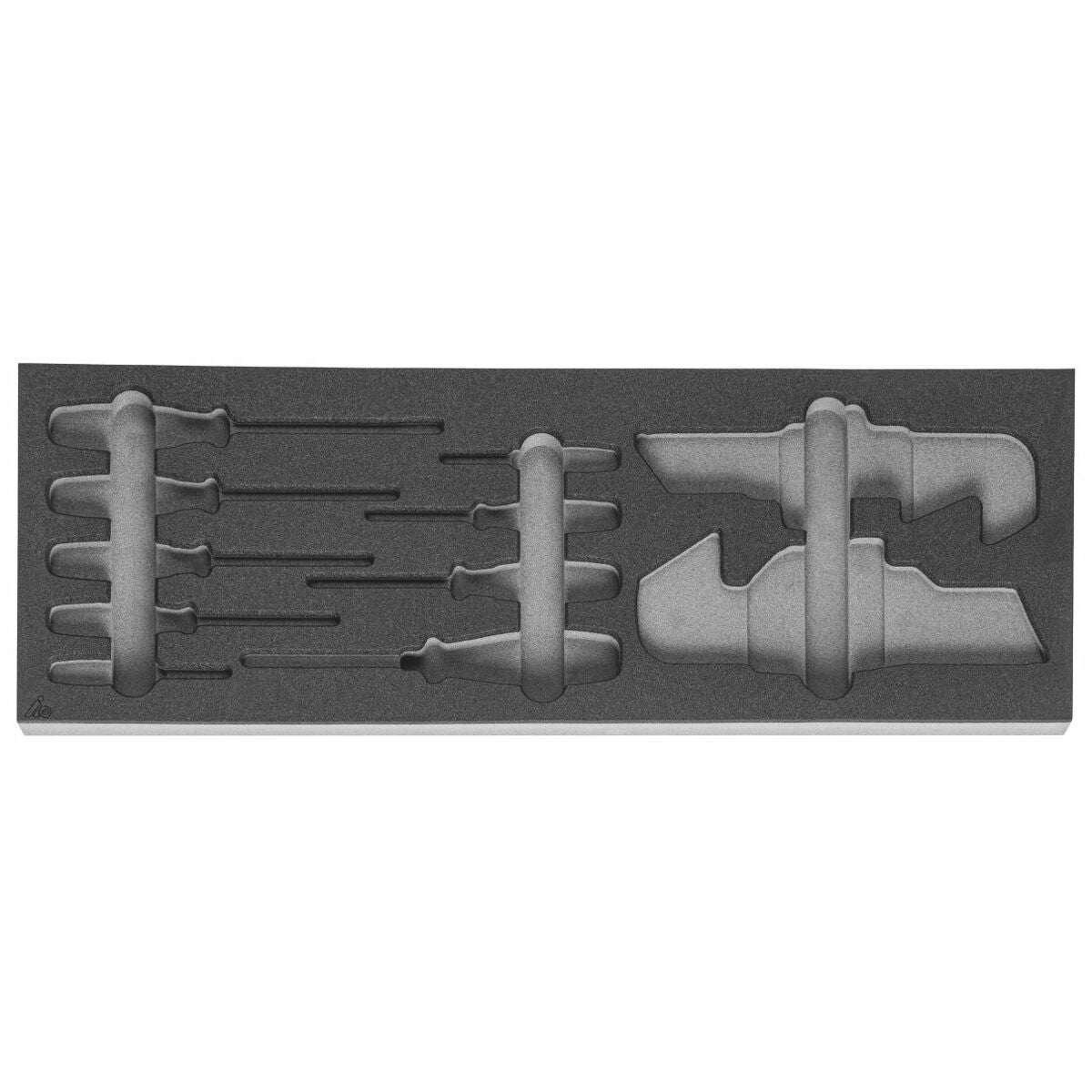 Cellplastinsats för verktygssatser 953201