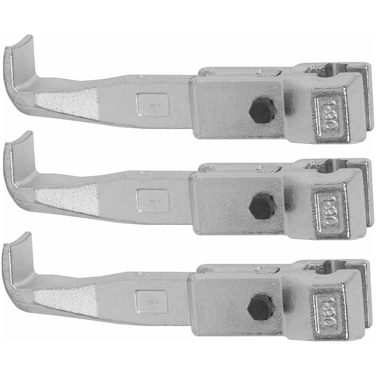 Lösa armar (3 st) 1/100 mm