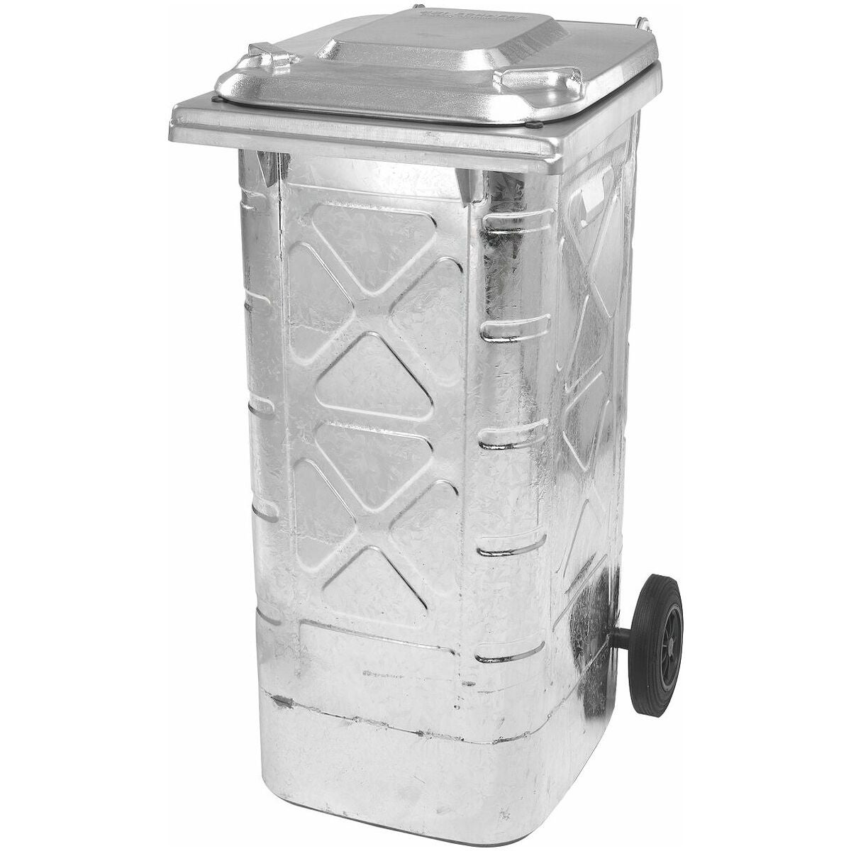 Stor soptunna förzinkade