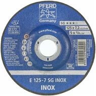 Skrubbslipskiva SG-INOX 125X7 mm