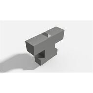 Tecken-segment Typhöjd 2 mm -
