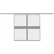 Skjutdörrar galler bredd 2000 mm