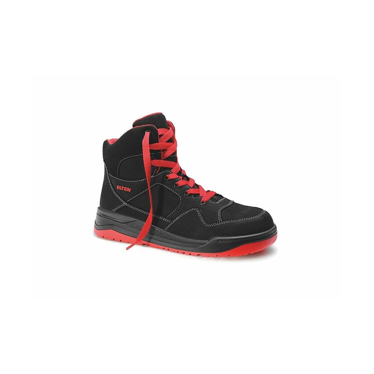 Snörkänga svart/röd MAVERICK black-red Mid ESD, S3 44