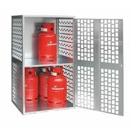 Gasflaskdepå