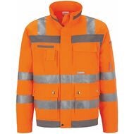 Varselmidjejacka Plaline orange/zink