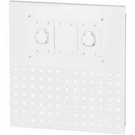 Sidoinklädnad med mediemoduler 550 mm