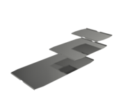 Sats täckplåtar GPA 100