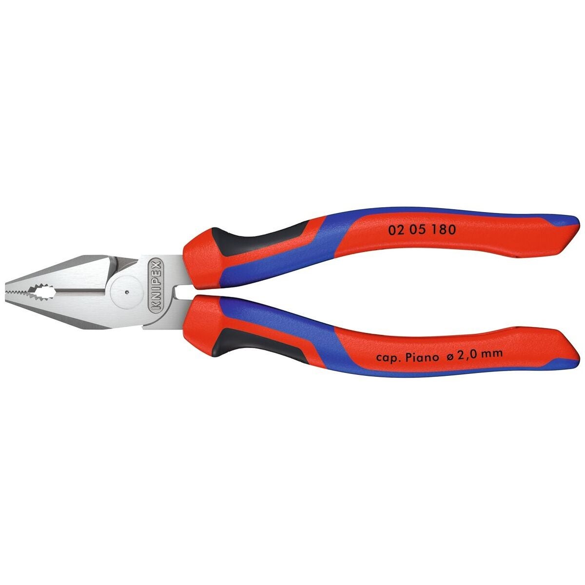 Kraftkombitång, förkromad, med grepphylsor