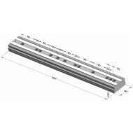 Multipelspännskena 80 600 mm