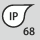 IP-skyddsklass: IP 68
