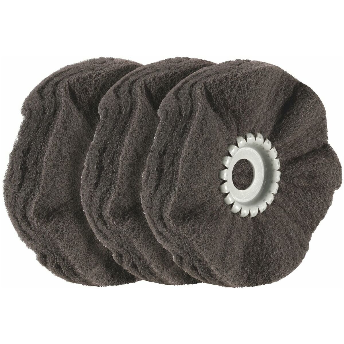 Slipnylonringar, sats med 3 delar (SiC), för satinering fin