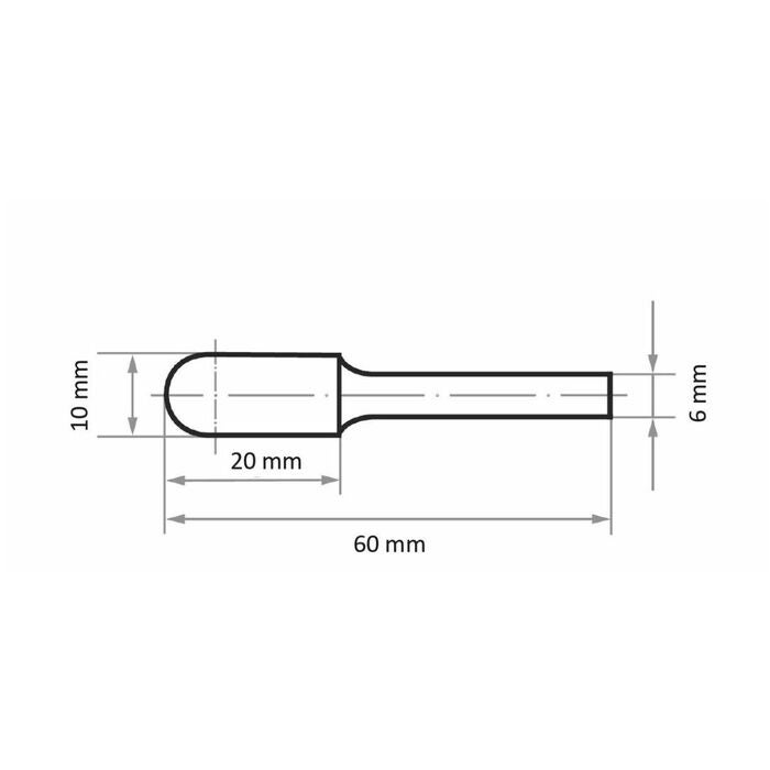 Roterande fil Z 3 - medel, med spånbrytare C1020