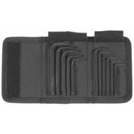 Vinkelskruvmejselsats för Torx® fosfaterad