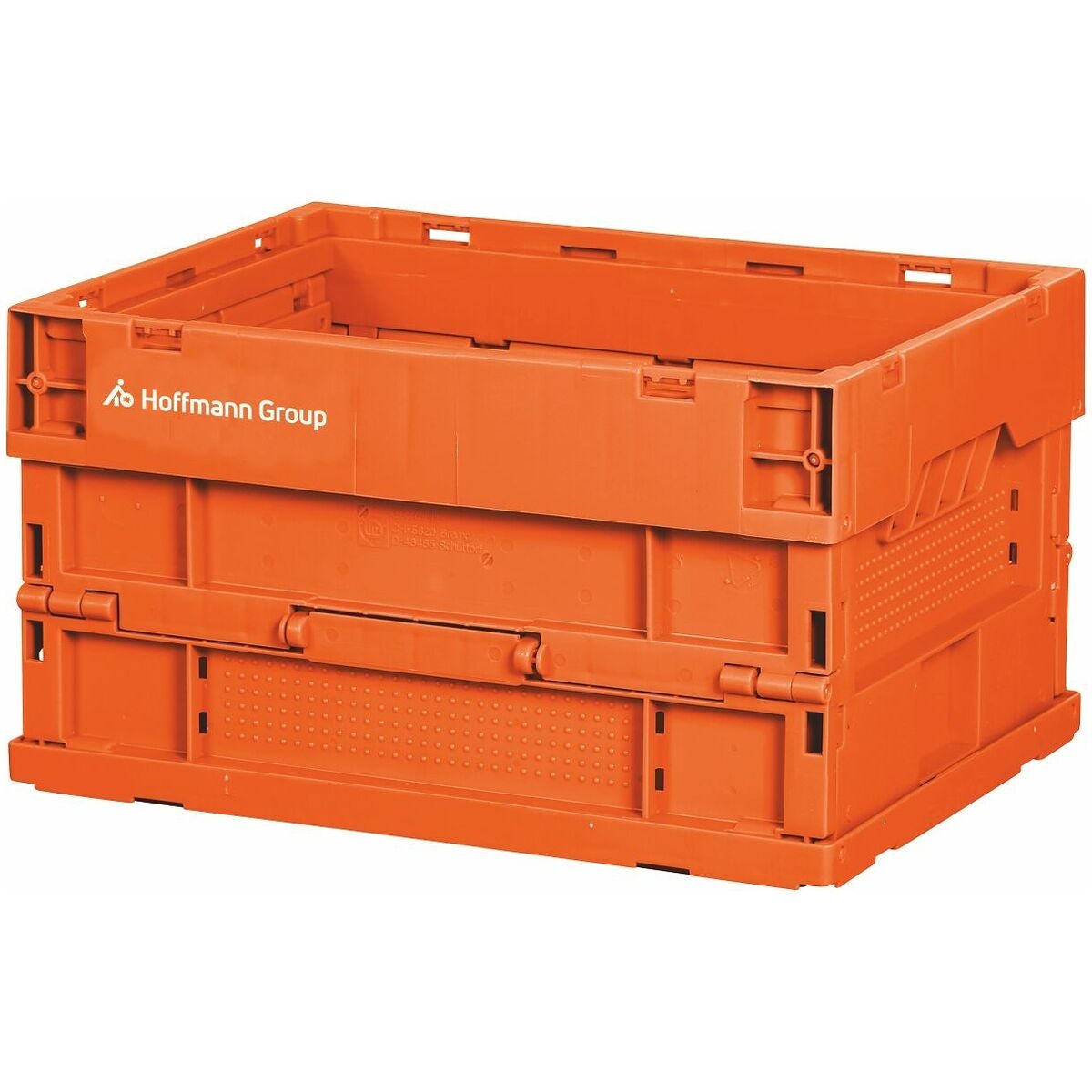 Hopfällbar låda av polypropen