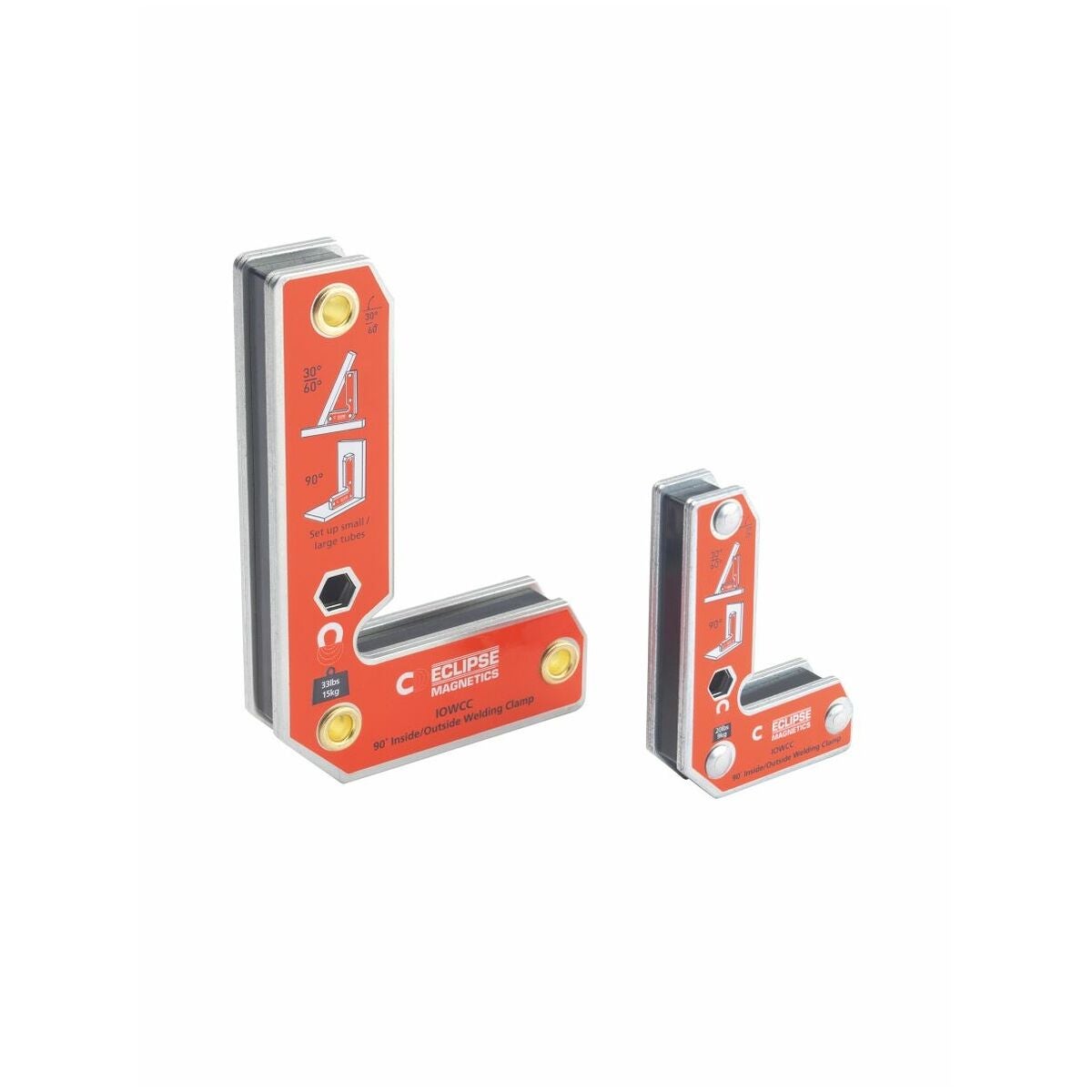 Svetshållare inner- / yttervinkel