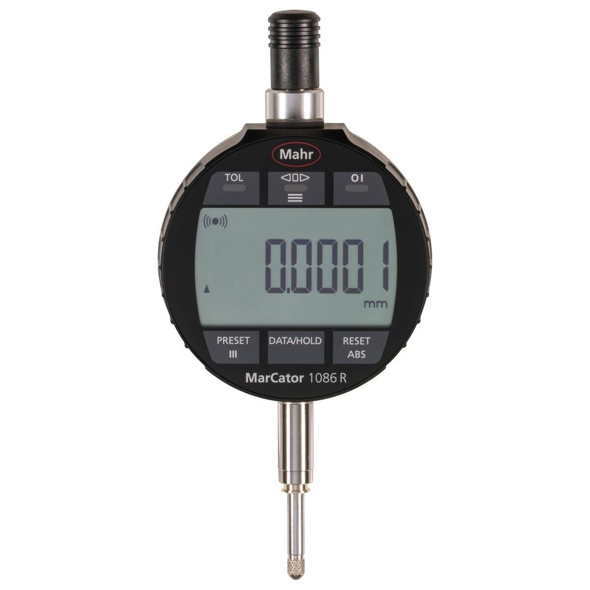 Digitalt mätur med pekmanövrering och i-wi Avläsning 0,0001 mm 25 mm