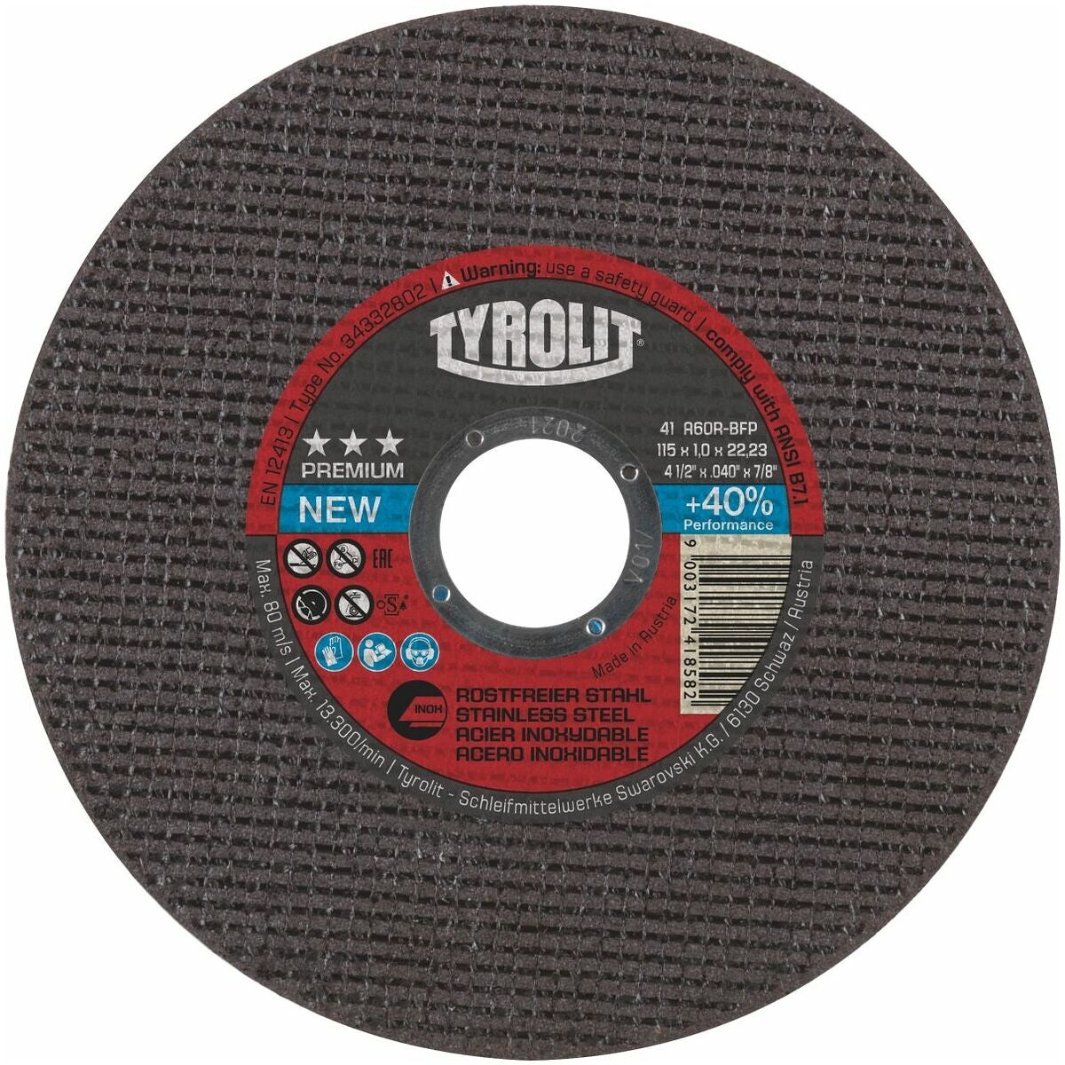 Kapskiva, högeffektivt utförande PREMIUM*** EXTRA TUNN