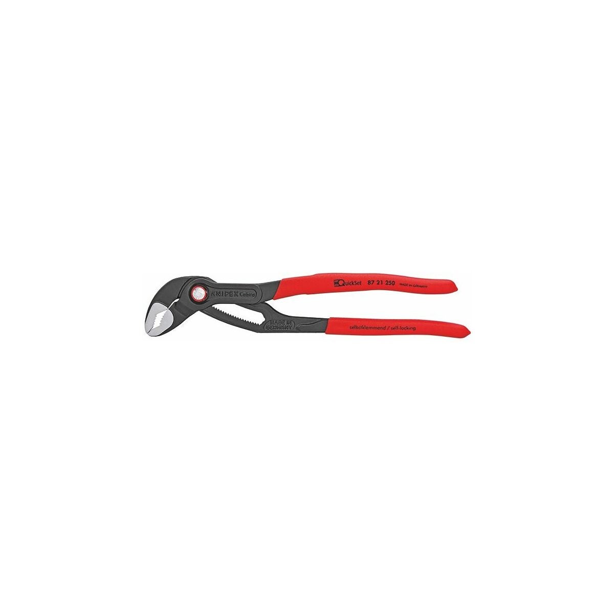 Polygriptång Cobra® QuickSet keramiskt svärtad med snabbinställning