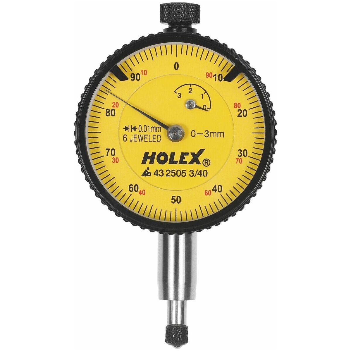 Litet precisionsmätur stötskyddad