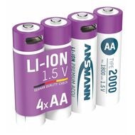 Litiumjonbattericell återuppladdningsbar